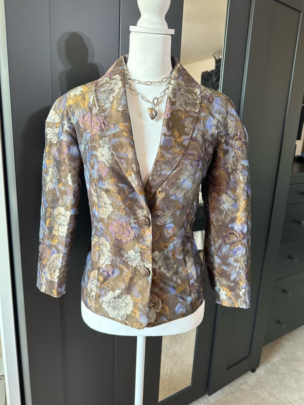 Etro Milano Floral Blazer Size 8